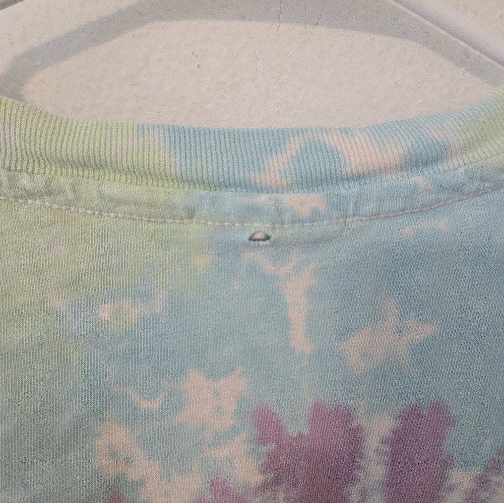 Vintage Ballerina Ballet Dancer T Shirt Tie Dye Womens XL Hanes Beefy T - Picture 4 of 7